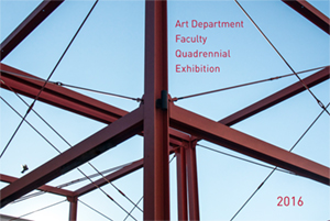 catalogue cover of the art faculty exhibition
