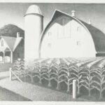 Grant Wood (American, 1891–1942), Fertility, 1939. Lithograph, 9 x 12 in. Gift of Mr. and Mrs. Gunther W. Heller. 1985.305