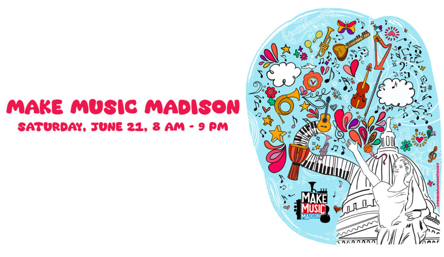 The logo for Make Music Madison.